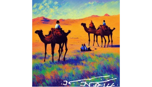 LINDA NAILI original art work ; abstract art and impressionist art