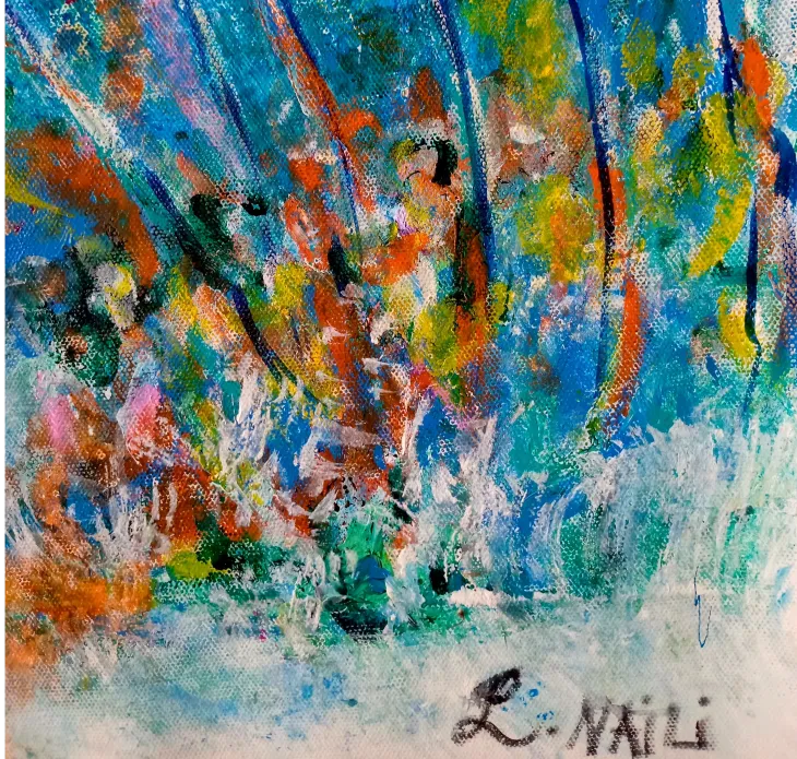 LINDA NAILI original art work ; abstract art and impressionist art