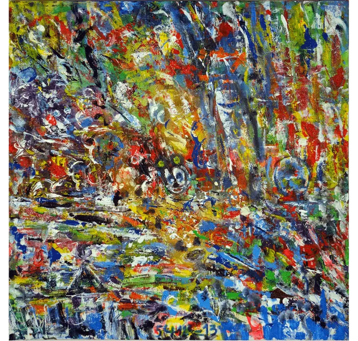 LINDA NAILI original art work ; abstract art and impressionist art