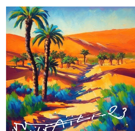 LINDA NAILI original art work ; abstract art and impressionist art