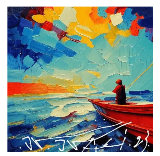 LINDA NAILI original art work ; abstract art and impressionist art