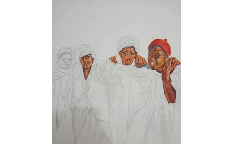 LINDA NAILI original art work ; abstract art and impressionist art