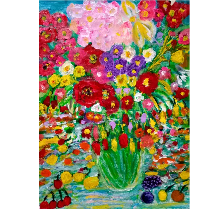 LINDA NAILI original art work ; abstract art and impressionist art