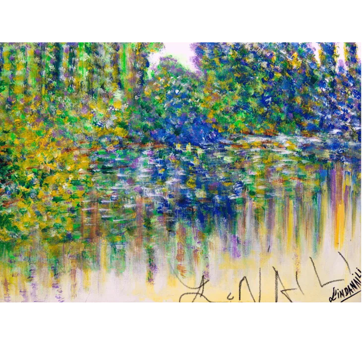 LINDA NAILI original art work ; abstract art and impressionist art