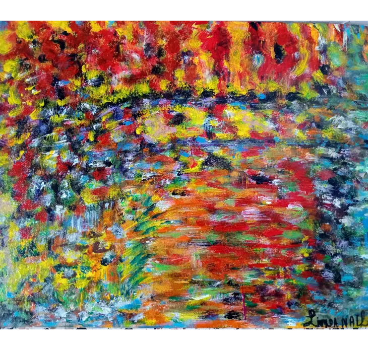 LINDA NAILI original art work ; abstract art and impressionist art