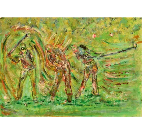 LINDA NAILI original art work ; abstract art and impressionist art