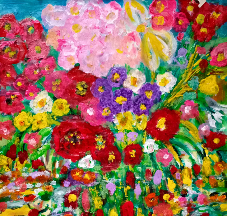 LINDA NAILI original art work ; abstract art and impressionist art