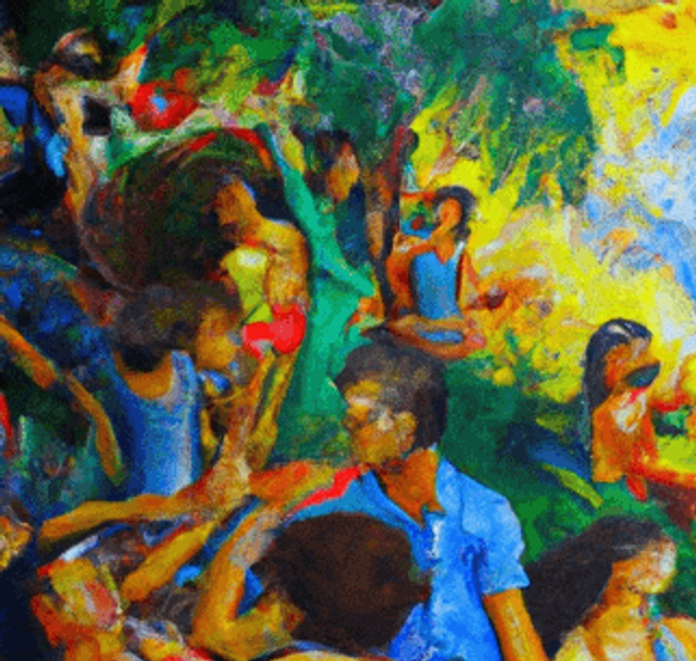 LINDA NAILI original art work ; abstract art and impressionist art