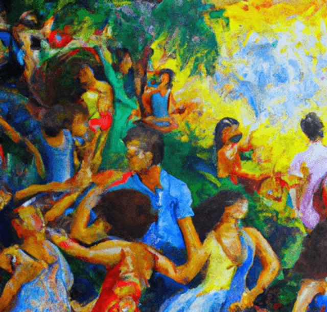 LINDA NAILI original art work ; abstract art and impressionist art