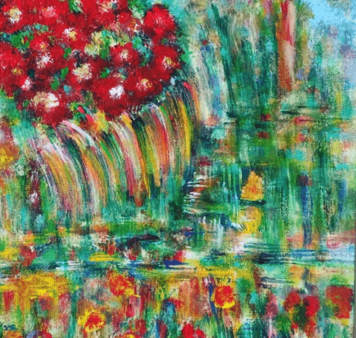 LINDA NAILI original art work ; abstract art and impressionist art
