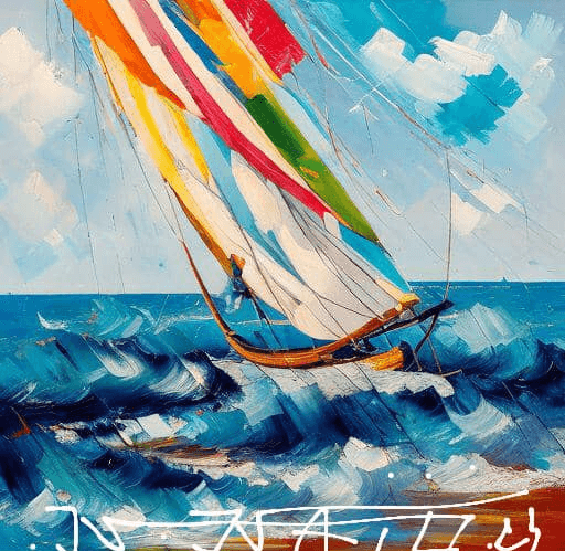 LINDA NAILI original art work ; abstract art and impressionist art