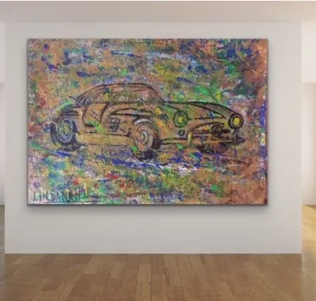 LINDA NAILI original art work ; abstract art and impressionist art