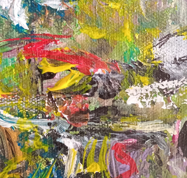 LINDA NAILI original art work ; abstract art and impressionist art
