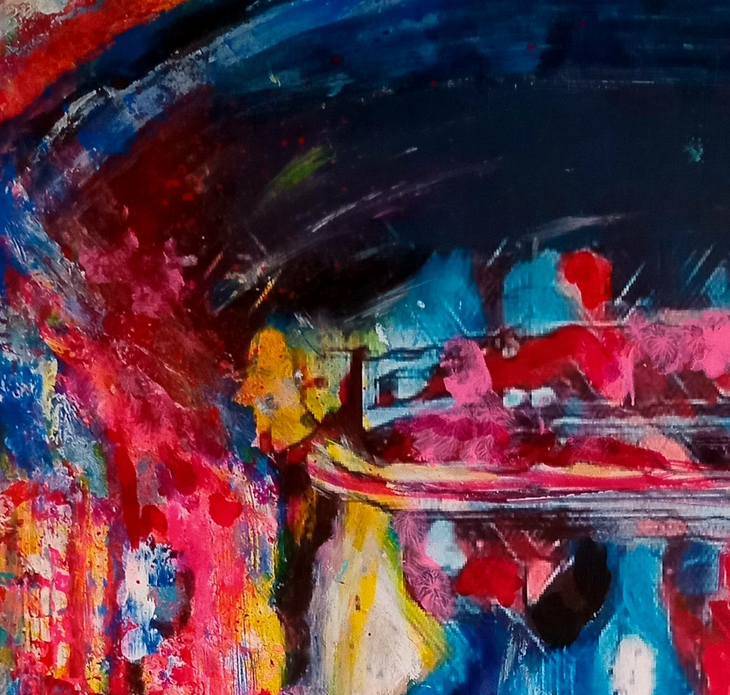 LINDA NAILI original art work ; abstract art and impressionist art