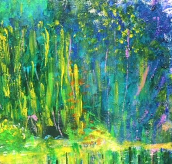 LINDA NAILI original art work ; abstract art and impressionist art