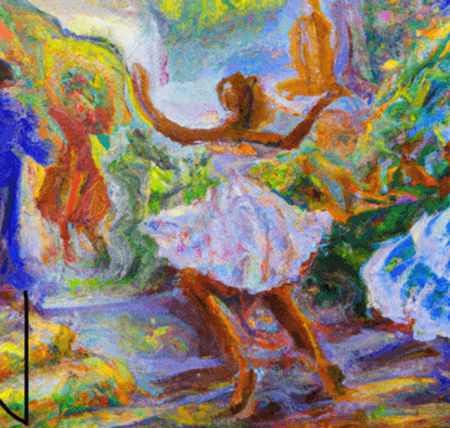 LINDA NAILI original art work ; abstract art and impressionist art