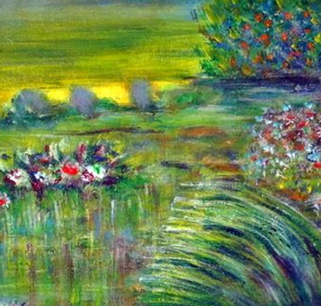 LINDA NAILI original art work ; abstract art and impressionist art