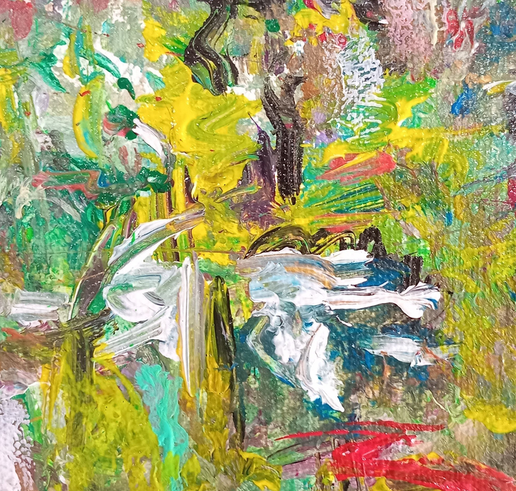 LINDA NAILI original art work ; abstract art and impressionist art