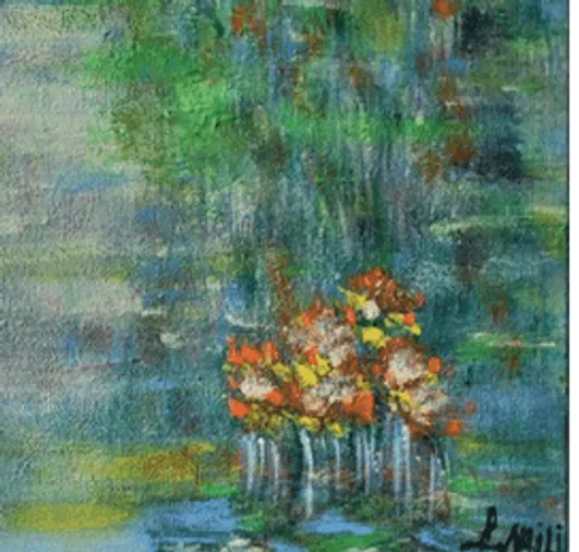 LINDA NAILI original art work ; abstract art and impressionist art