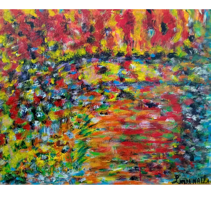 LINDA NAILI original art work ; abstract art and impressionist art