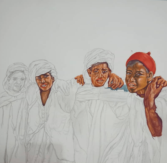 LINDA NAILI original art work ; abstract art and impressionist art