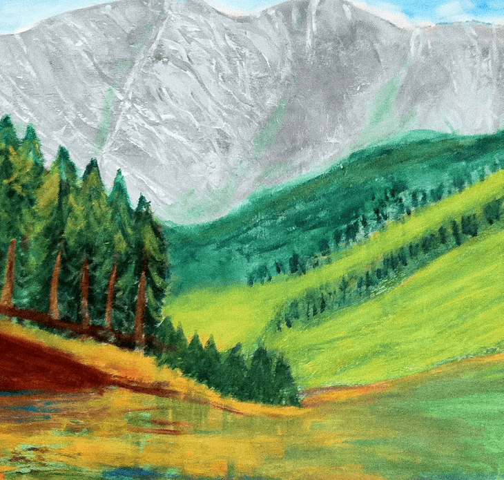 LINDA NAILI original art work ; abstract art and impressionist art