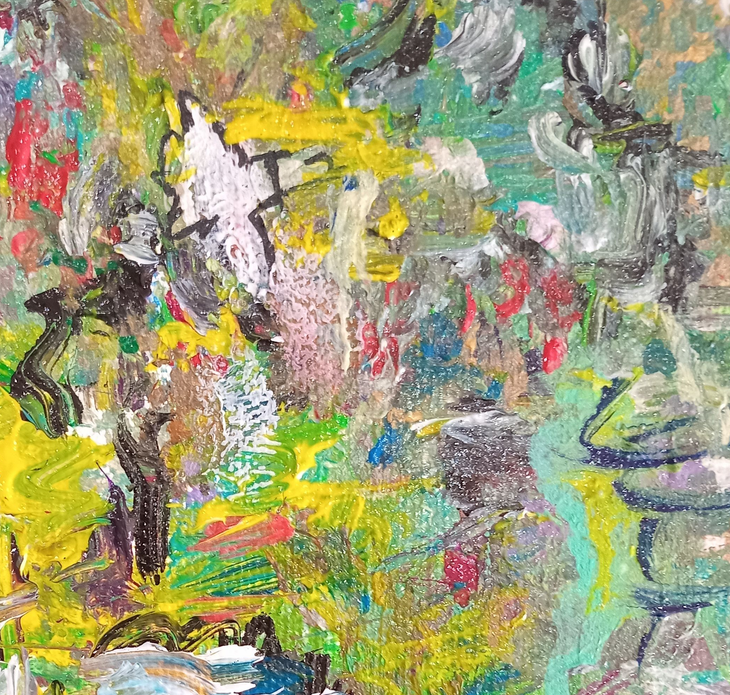 LINDA NAILI original art work ; abstract art and impressionist art